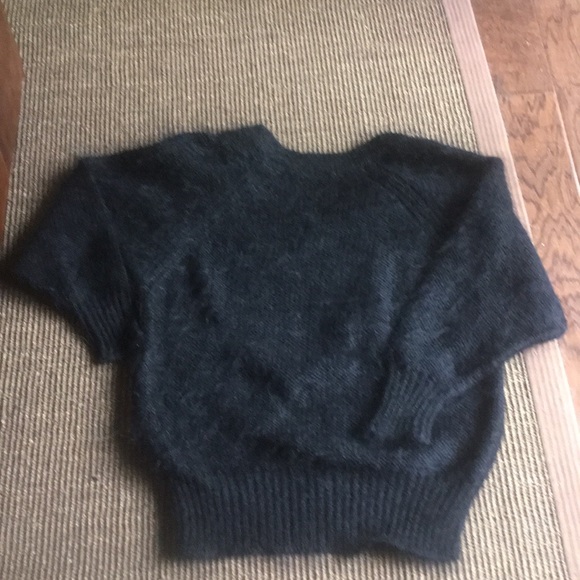 mohair v-neck sweater - Picture 4 of 6